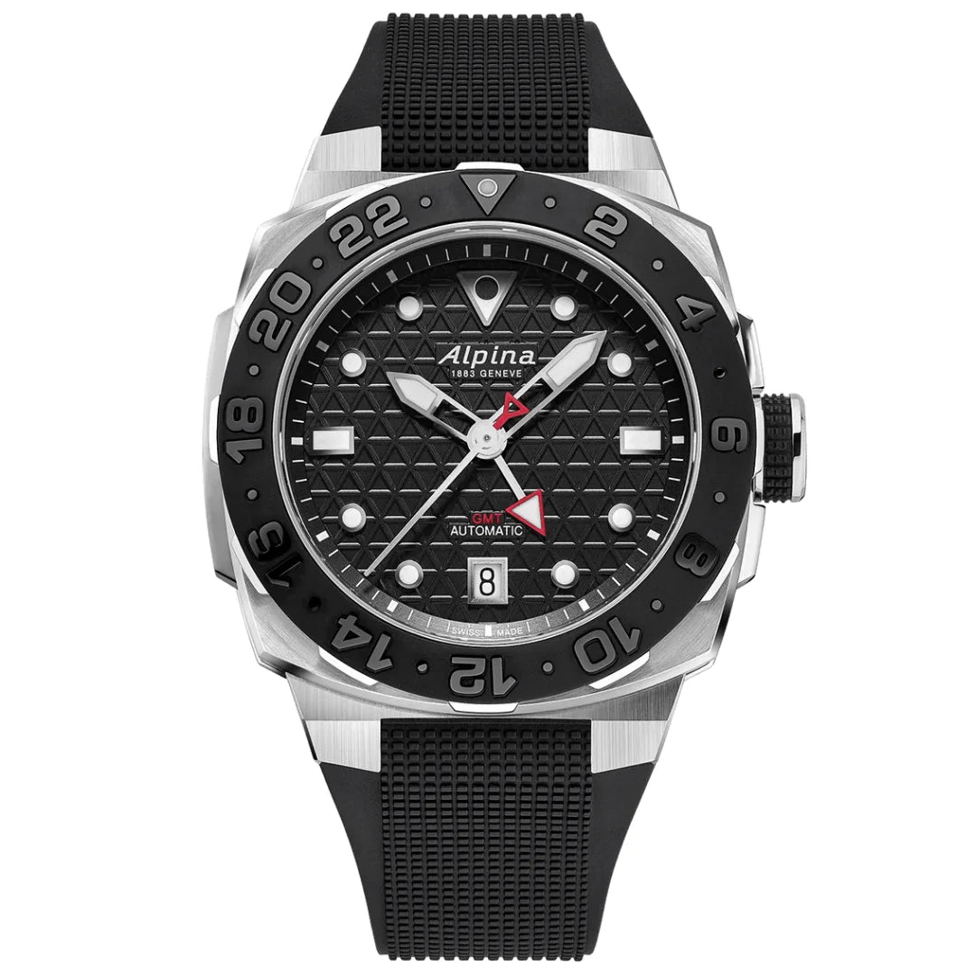 Alpina Seastrong Diver Extreme Automatic GMT Herrenuhr - AL-560B3VE6