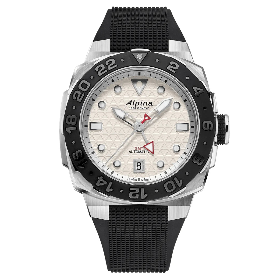 Alpina Seastrong Diver Extreme Automatic GMT Herrenuhr - AL-560LG3VE6