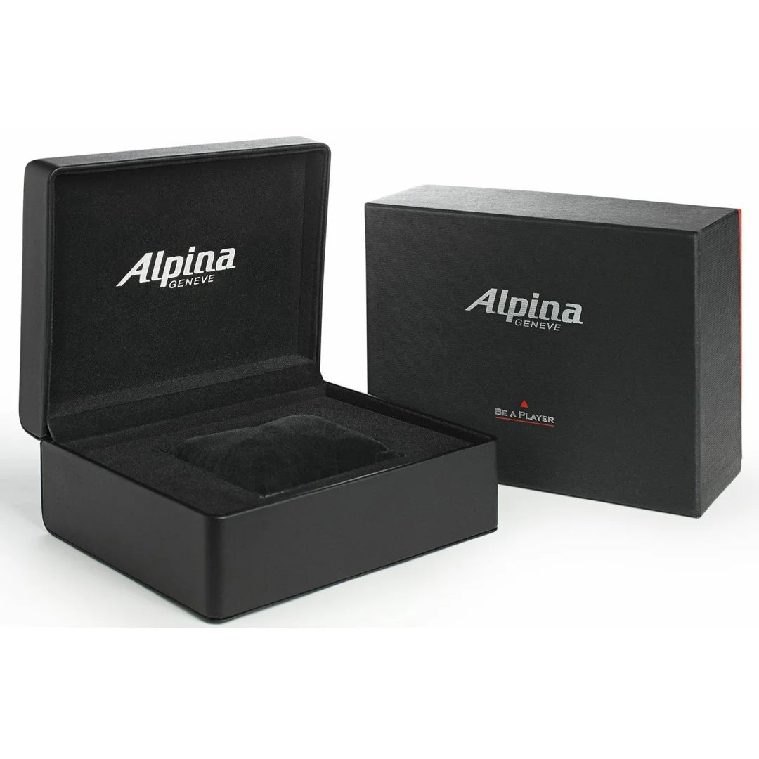 Alpina Alpiner 4 Automatic Braun Lederband Herrenuhr