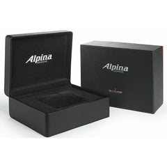 Alpina Alpiner 4 GMT Business Timer Automatic Braun Lederband Herrenuhr