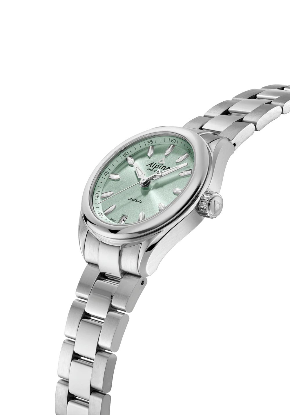 Alpiner Comtesse Quartz Fresh Green Damenuhr - AL-240LGR2C6B