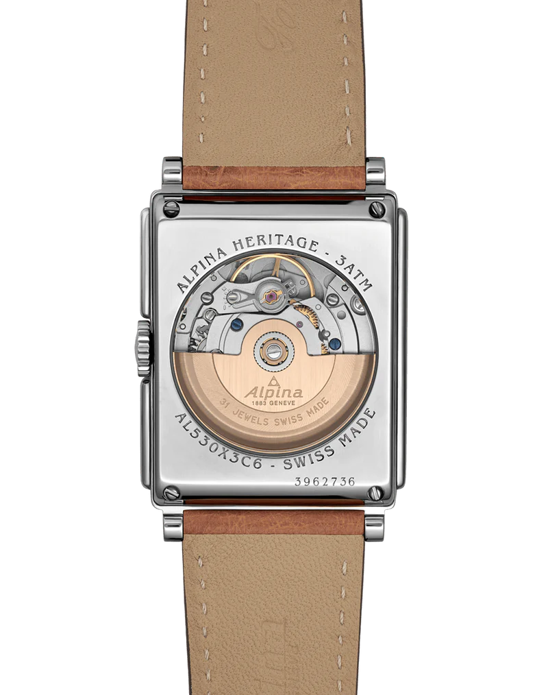 Alpiner Heritage Carrée Automatic 140 Years Herrenuhr -AL-530BA3C6