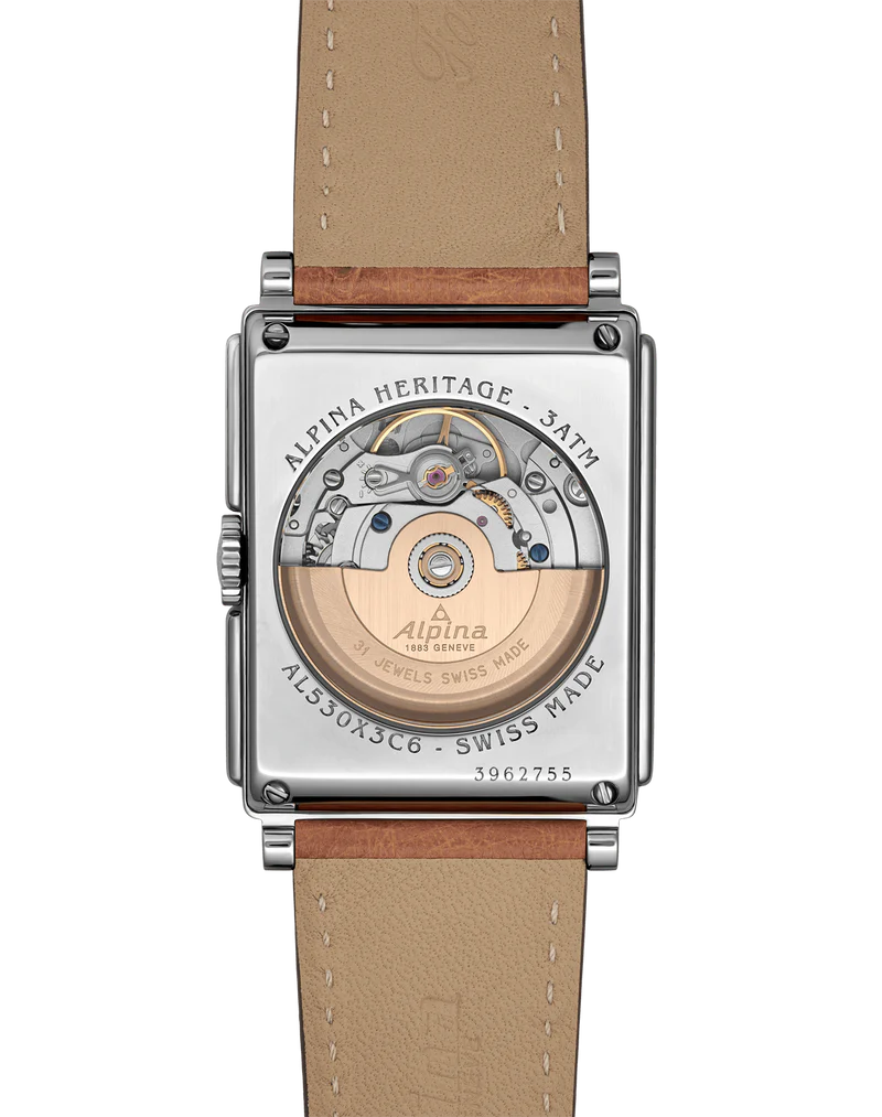 Alpiner Heritage Carrée Automatic 140 Years Herrenuhr - AL-530SAC3C6