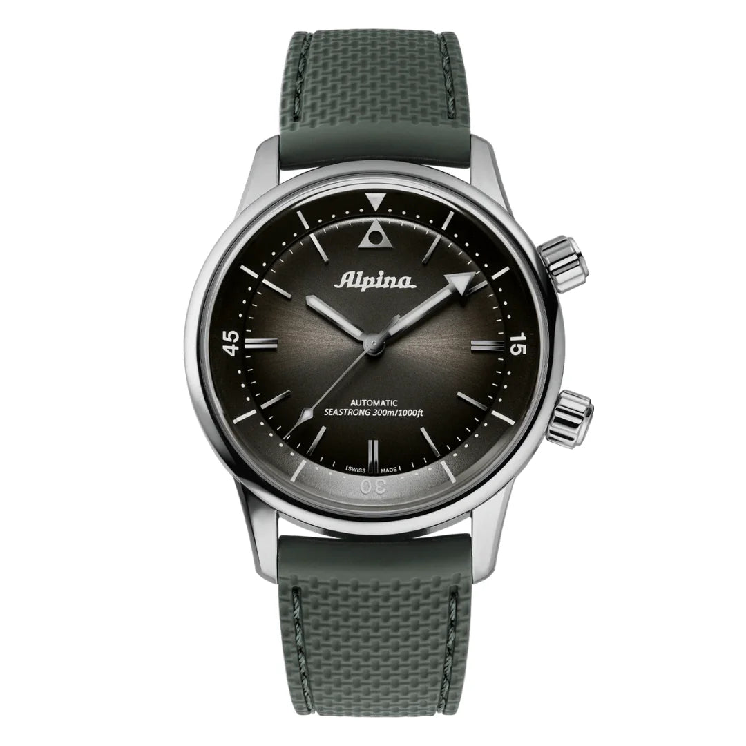 Alpiner Seastrong Diver 300 Heritage Green Herrenuhr - AL-520GR4H6