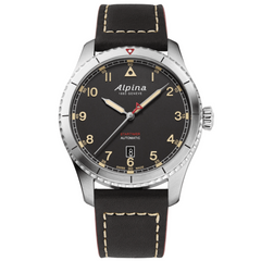 Alpiner Startimer Pilot Automatic Black Herrenuhr - AL-525BBG4S26