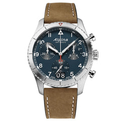 Alpiner Startimer Pilot Quartz Chronograph Herrenuhr - AL-372NW4S26