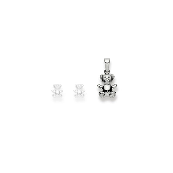 Anhänger Gold 750 Weiss Bär – 1256.08440/0001