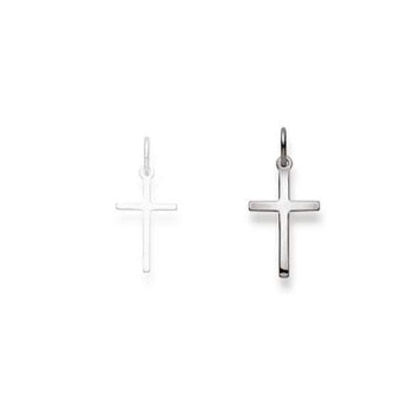 Anhänger Gold 750 Weiss Kreuz – 1258.02105/0001
