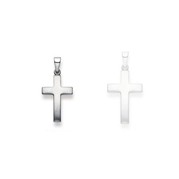 Anhänger Gold 750 Weiss Kreuz – 1258.02621/0001