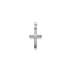 Anhänger Gold 750 Weiss Kreuz – 1258.02632/0001
