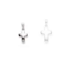 Anhänger Gold 750 Weiss Kreuz – 1258.02642/0001