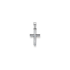 Anhänger Kreuz Weissgold 15 mm 750 Weissgold - 1258.02844/0001
