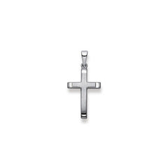 Anhänger Kreuz Weissgold 21 mm 750 Weissgold - 1258.02894/0001