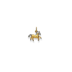 Anhänger Pferd Bicolor Gelbgold-Weissgold 750 Gold - 1556.08544/0001