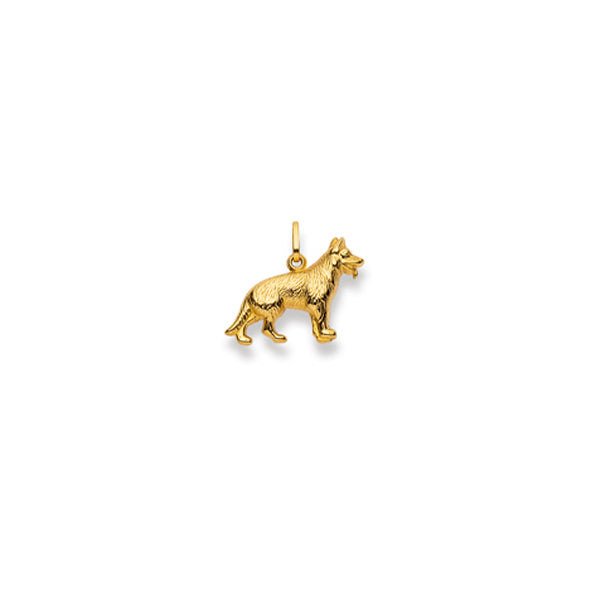 Anhänger Schäferhund aus 750 Gelbgold - 1156.08529/0001
