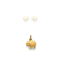 Anhänger Schaf aus 750 Gelbgold - 1156.08061/0001