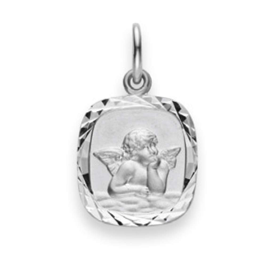 Anhänger Silber 925 weiss Engel matt/poliert rhodiniert – 6258.03300/1200