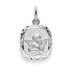 Anhänger Silber 925 weiss Engel matt/poliert rhodiniert – 6258.03300/1200