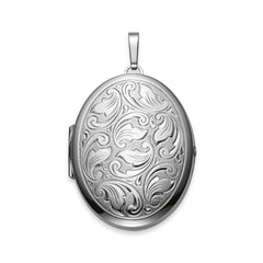 Anhänger Silber 925 weiss Medaillon -  6289.02343/0001