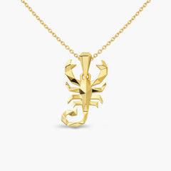 Anhänger Sternzeichen Skorpion Gelbgold 585 Gold - 58-00237