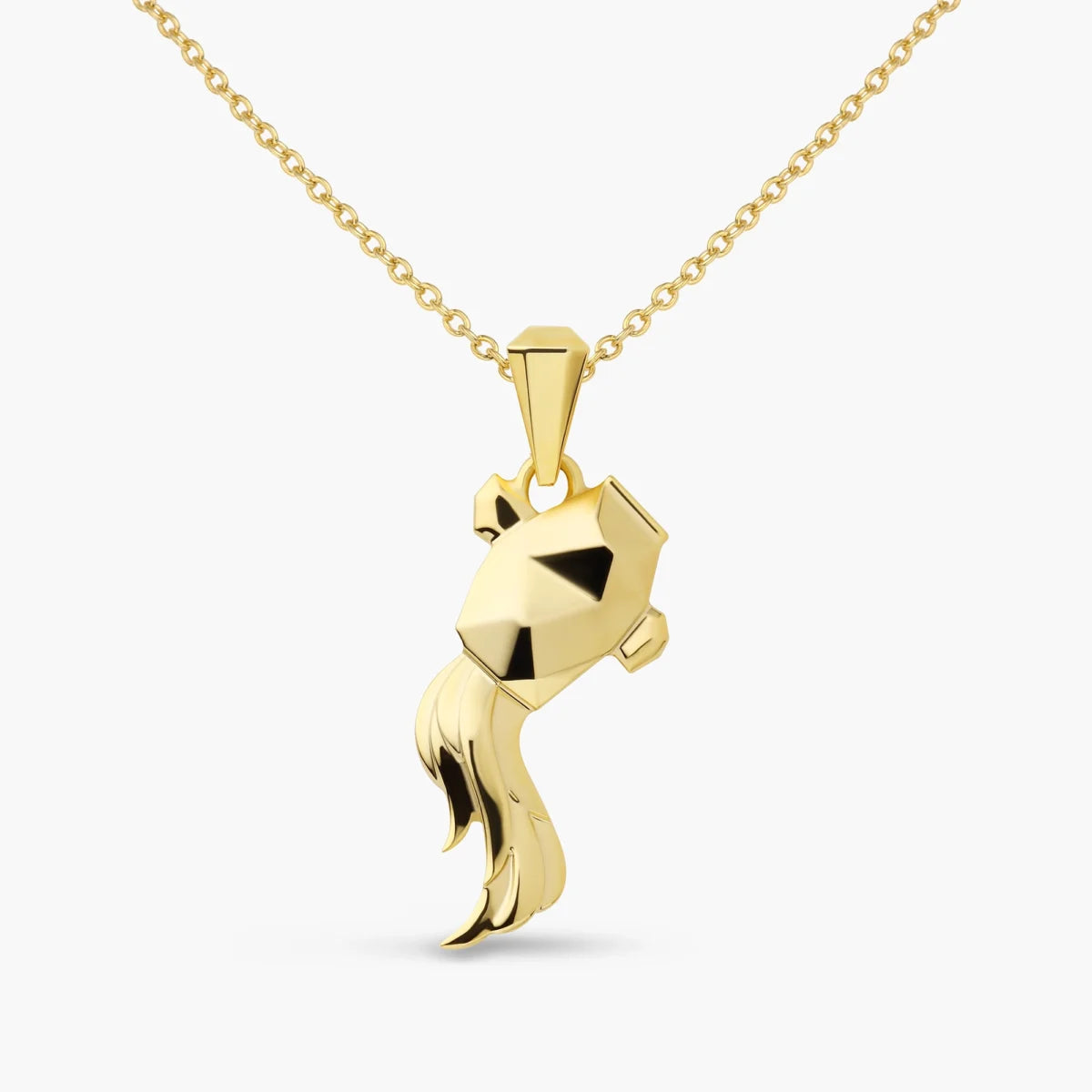 Anhänger Sternzeichen Wassermann Gelbgold 585 Gold - 58-00240