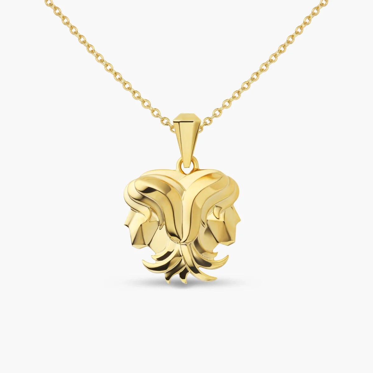 Anhänger Sternzeichen Zwillinge Gelbgold 585 Gold - 58-00232