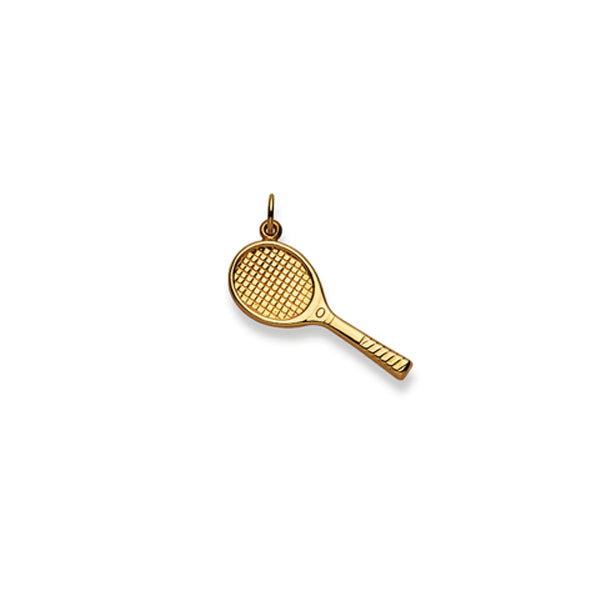 Anhänger Tennisschläger aus 750 Gelbgold - 1156.08520/0001