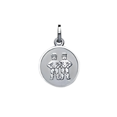 Silver Classics Zwillinge Anhänger 925 Silber 12 mm - 6254.06052/0600