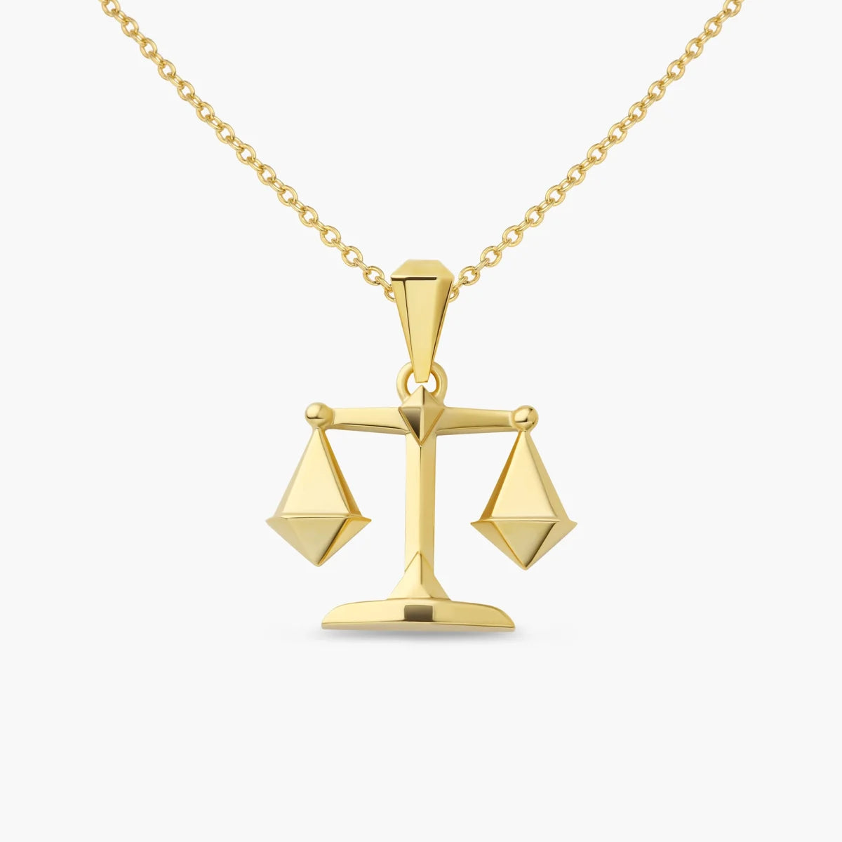 Anhänger Sternzeichen Waage Gelbgold 585 Gold - 58-00236