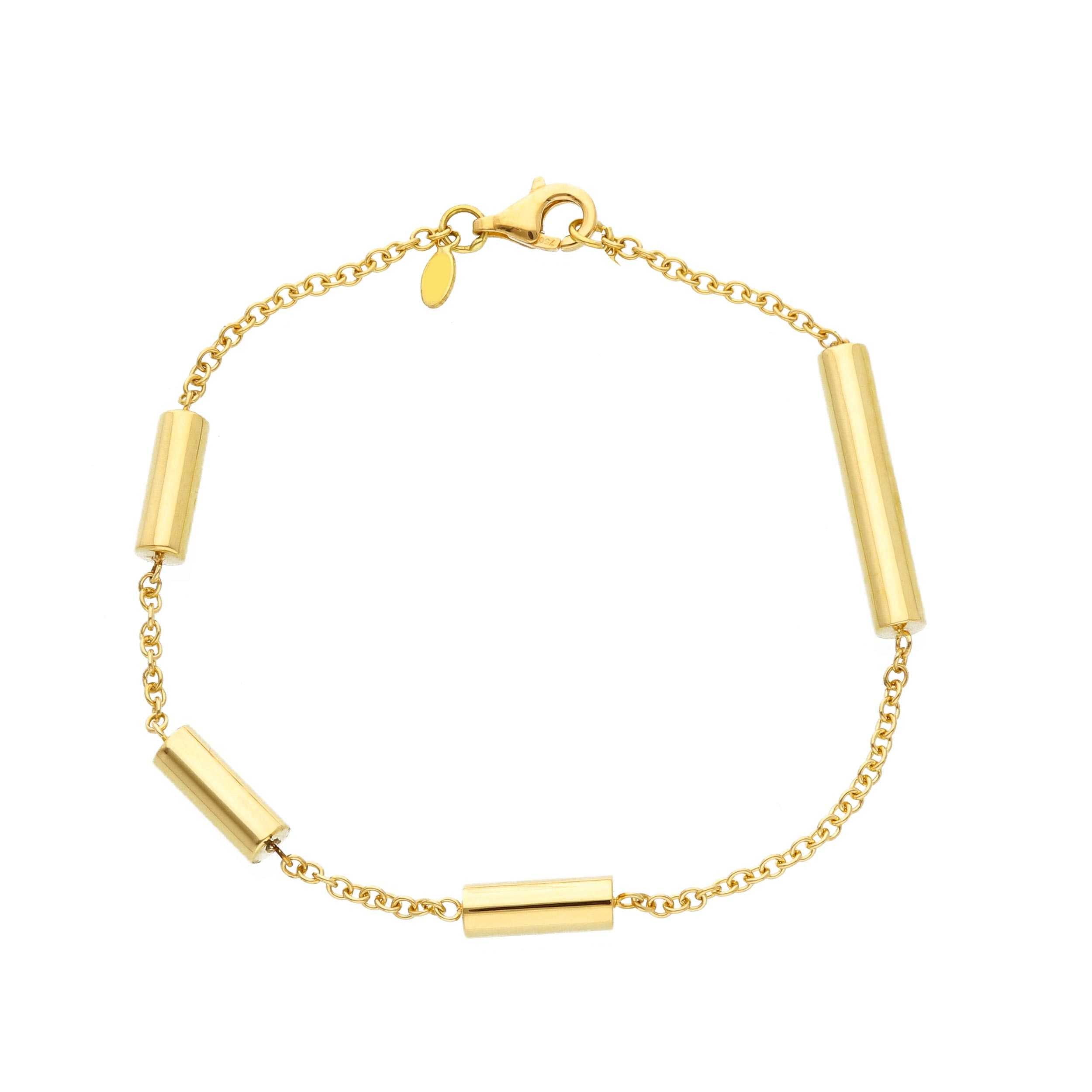 Armband aus 18 Karat Gelbgold mit Elementen - 285213