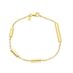 Armband aus 18 Karat Gelbgold mit Elementen - 285213
