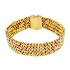 Armband aus 18 Karat Gelbgold Optik 19 cm - 256614