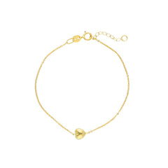 Armband Herz in 18 Karat Gelbgold - 158874P