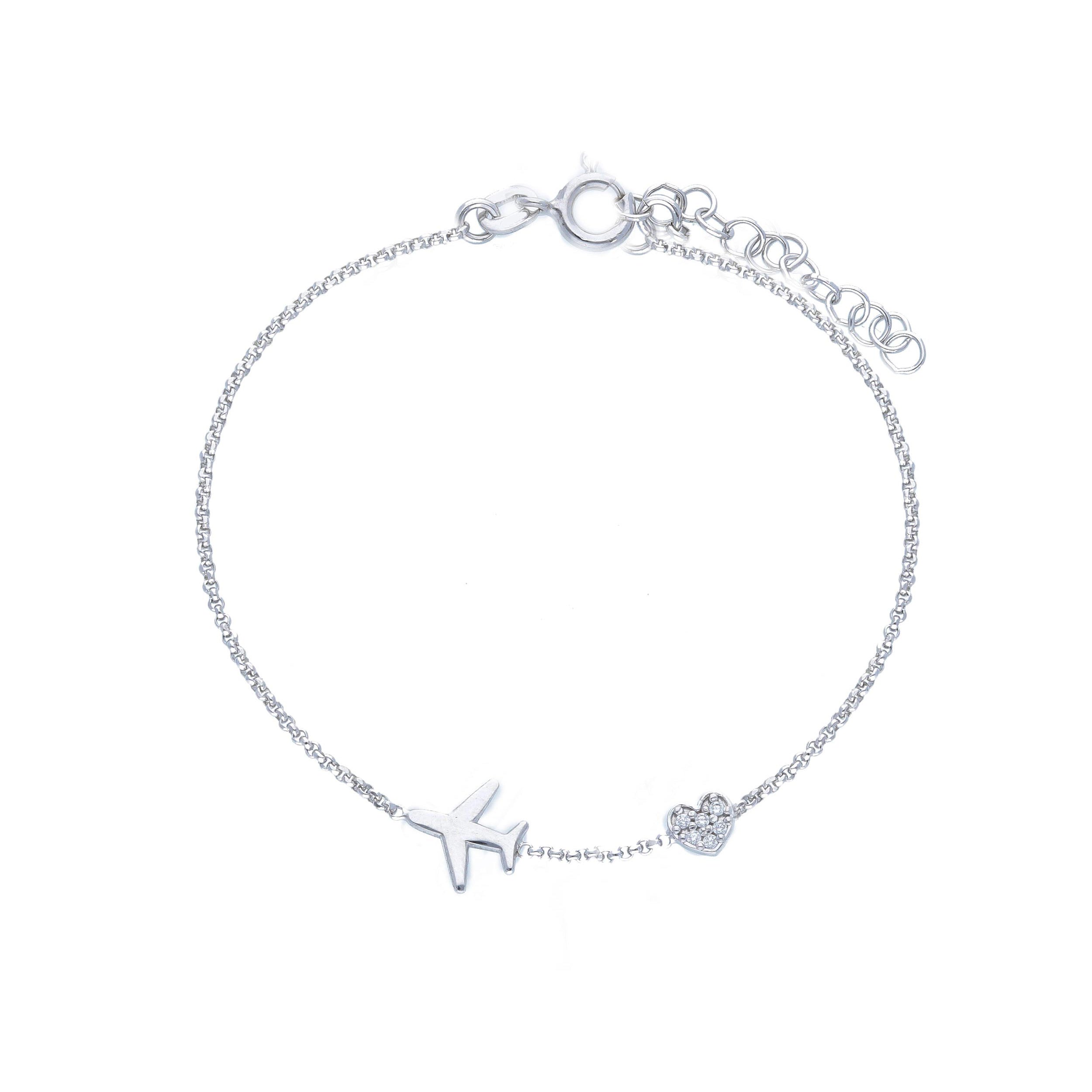 Armband in Silber 925, Freiheit und Liebe - 272962