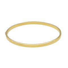 Armreif aus 18 Karat Gelbgold mit ovalem Profil 4 x 2.5 mm - 265425
