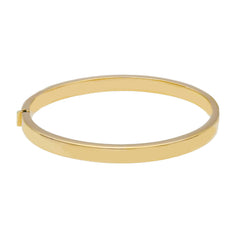 Armreif aus 18 Karat Gelbgold mit ovalem Profil 6 x 3 mm - 183586