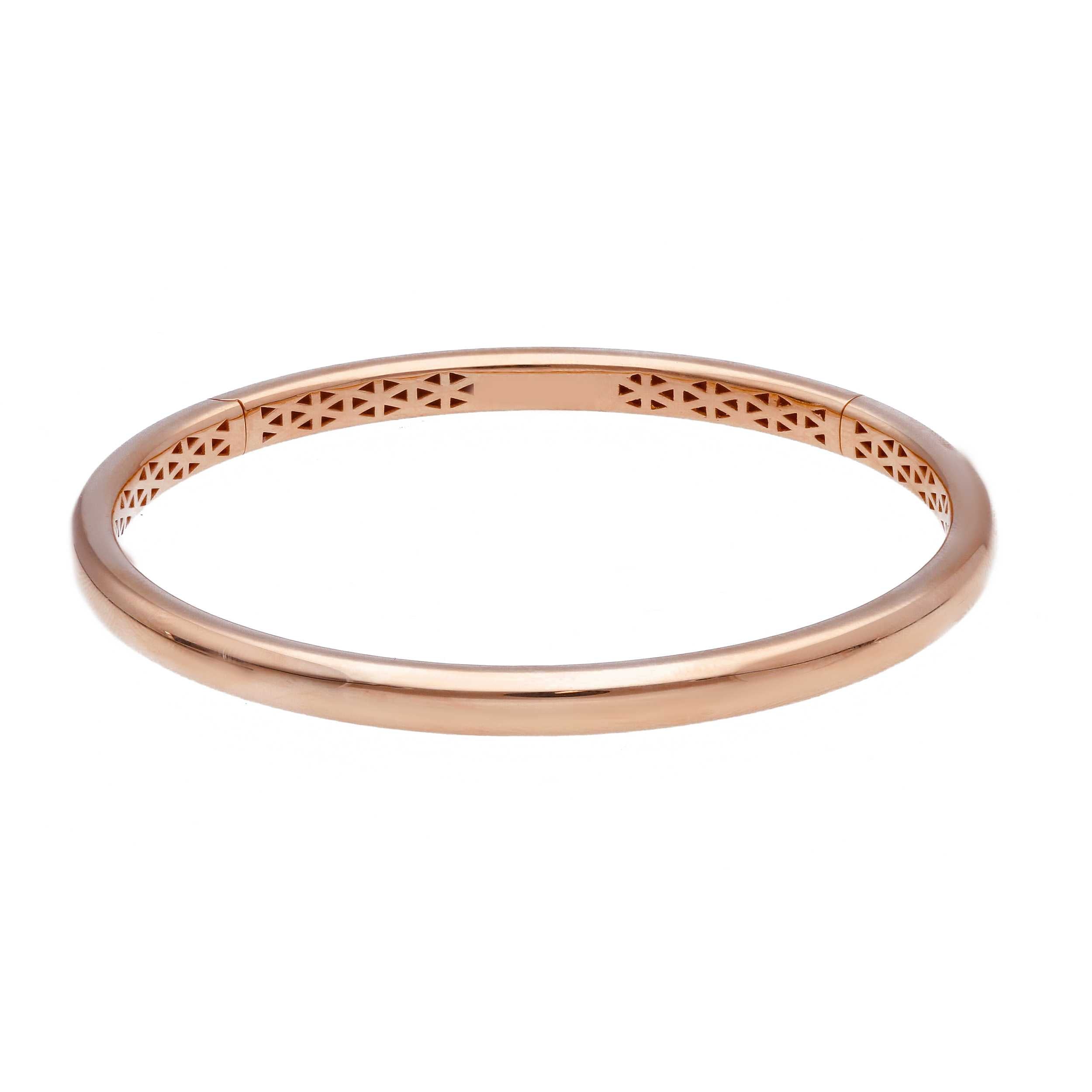 Armreif aus 18 Karat Roségold Ø 60 mm - 293673
