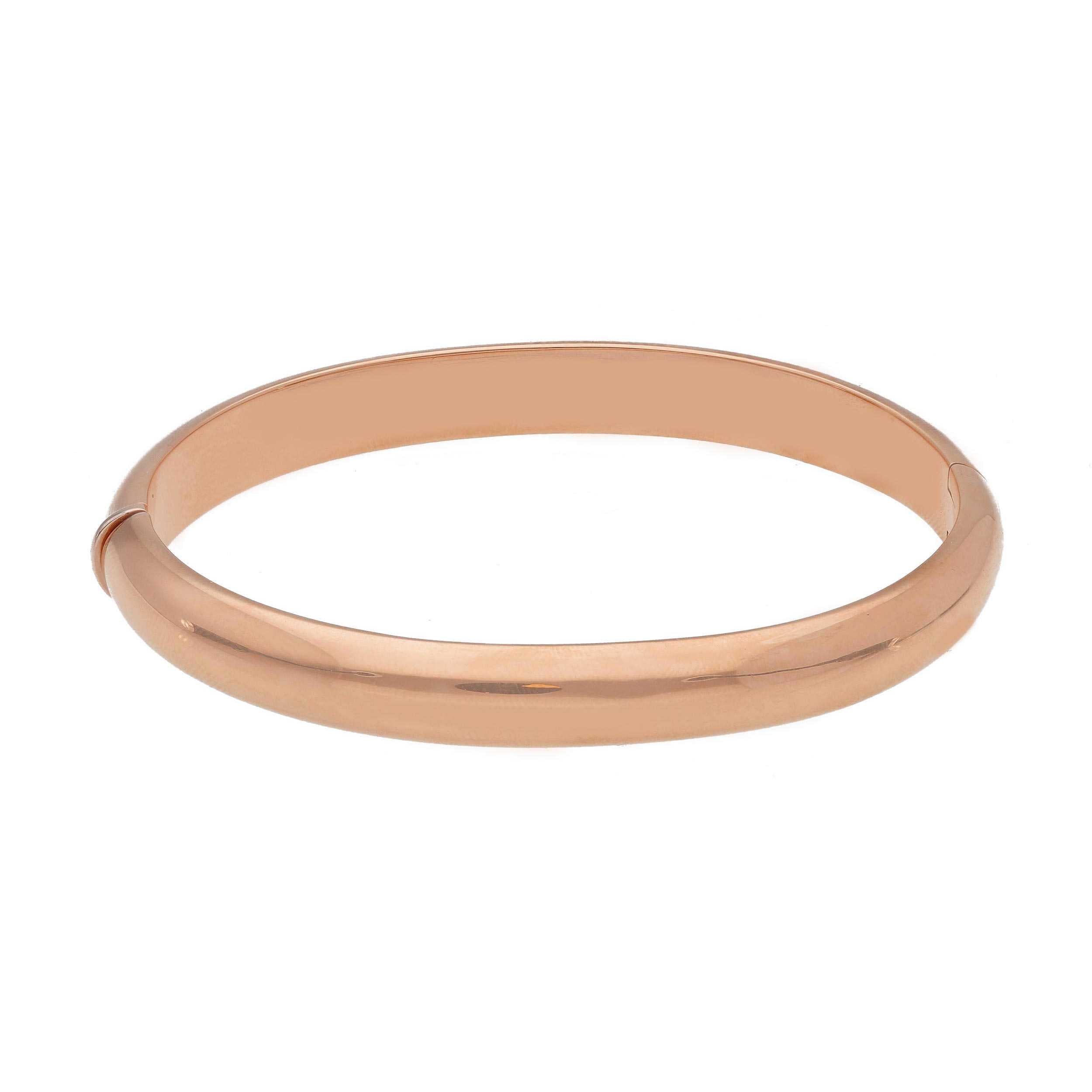 Armreif aus 18 Karat Roségold 8 mm - 183585