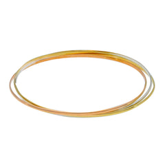 Armreif aus 18 Karat Tricolor-Gold im klassischen Design - 237625