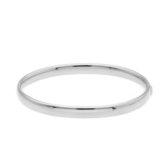 Armreif aus 18 Karat Weissgold Comfort 5.60 × 3.00 mm - 265773