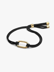 Aufklappbares Glied Kordel Armband Vergoldet - 564680C01-2