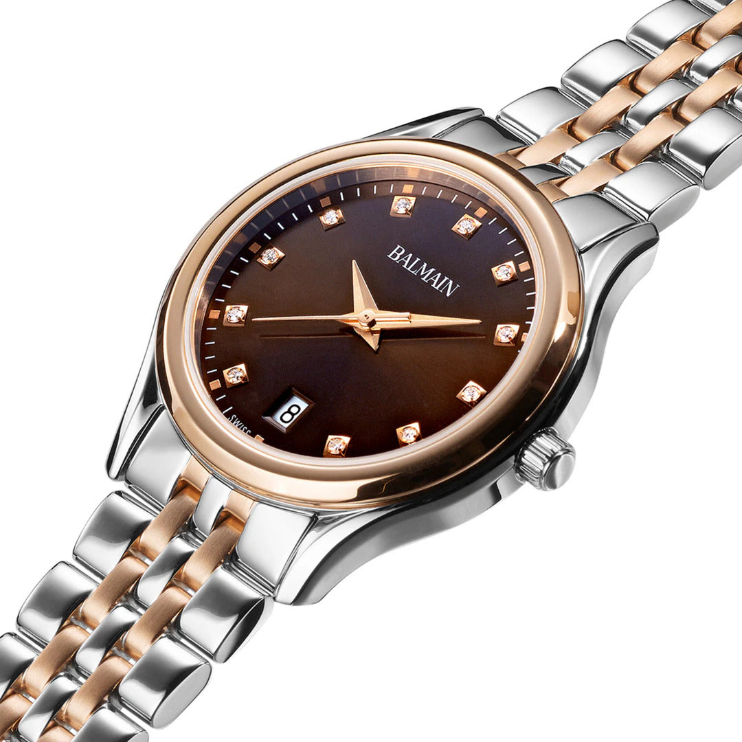 Balmain Beleganza Lady II Braun Diamanten – B8348.33.55
