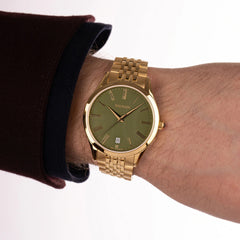 Balmain Classic R Gent 41mm Grün Gold – B4100.31.71