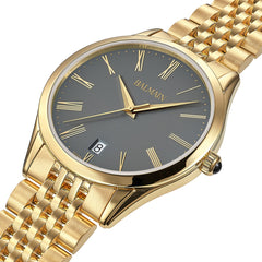 Balmain Classic R Gent 41mm Grau Gold – B4100.31.61