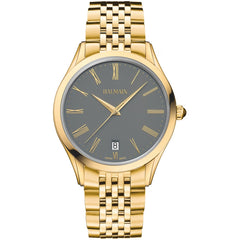 Balmain Classic R Gent 41mm Grau Gold – B4100.31.61