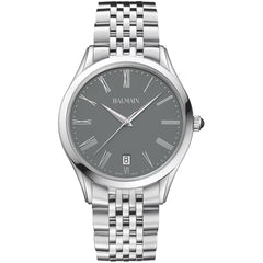 Balmain Classic R Gent 41mm Grau Silber – B4101.31.61