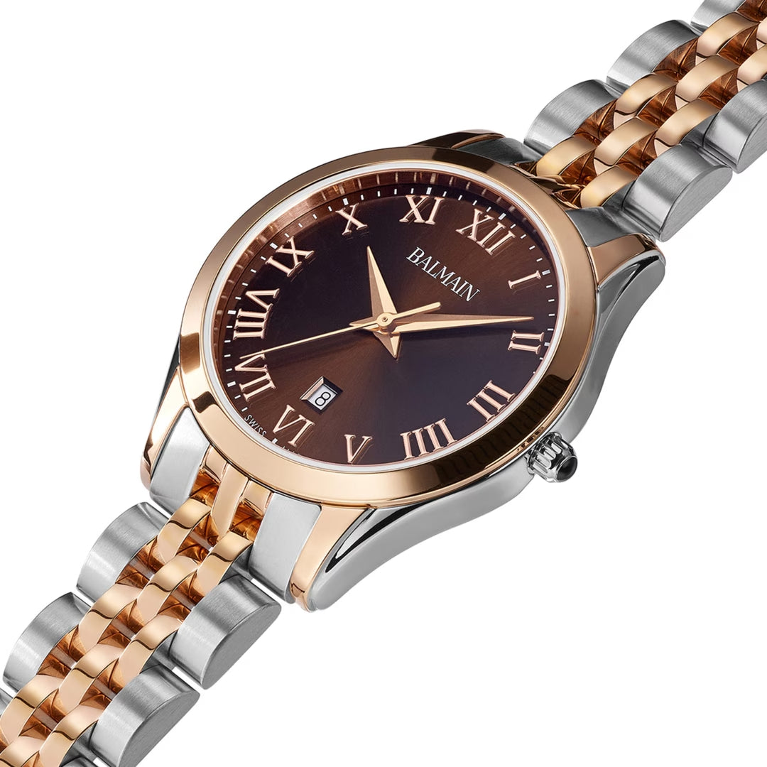 Balmain Classic R Lady 30mm Braun Bicolor – B4118.31.52