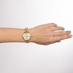 Balmain Classic R Lady 30mm Perlmutt Gold Diamanten – B4110.31.85