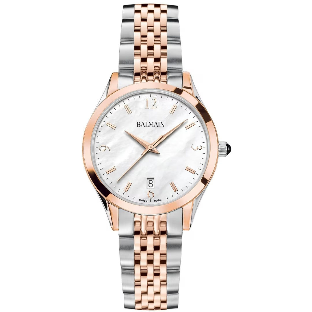 Balmain Classic R Lady 34mm Perlmutt Bicolor – B4318.31.84