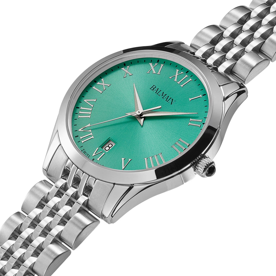 Balmain Classic R Lady 34mm Türkis Silber – B4311.31.72